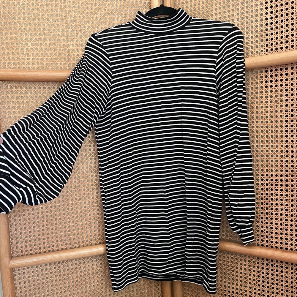 Reformation Striped Mini Dress